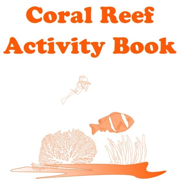Coral Reef Aguatic Coloring and Activity Book