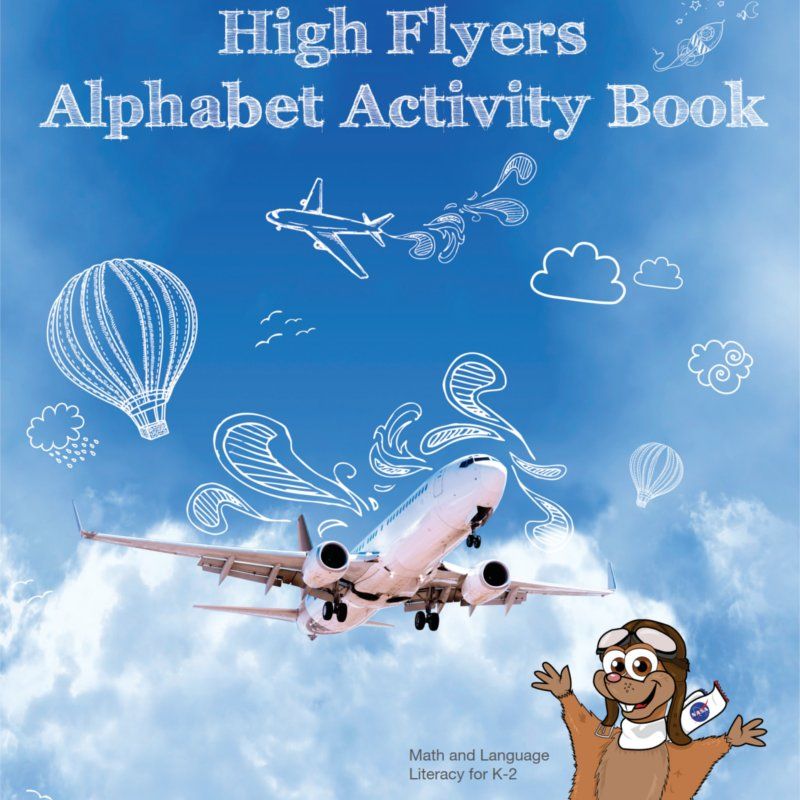 NASA High Flyers Alphabet Activity Book
