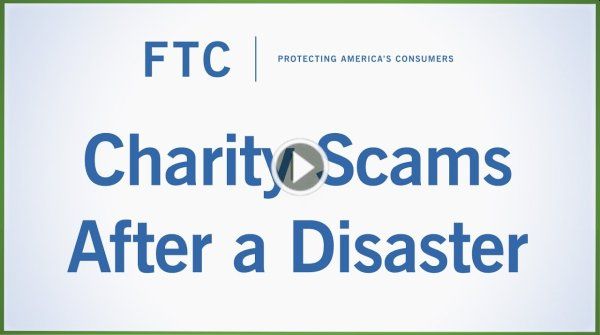 Charity Scams