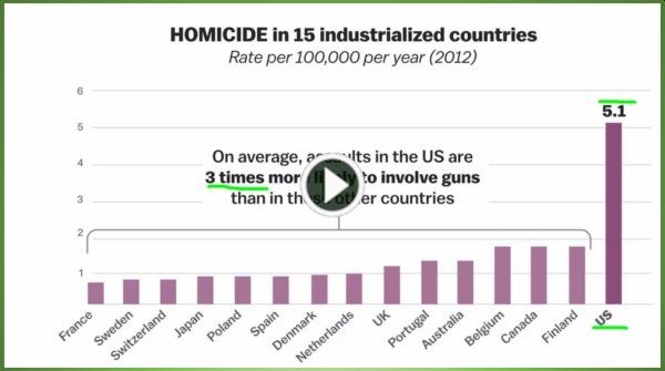 18 Charts on Gun Violence in the US