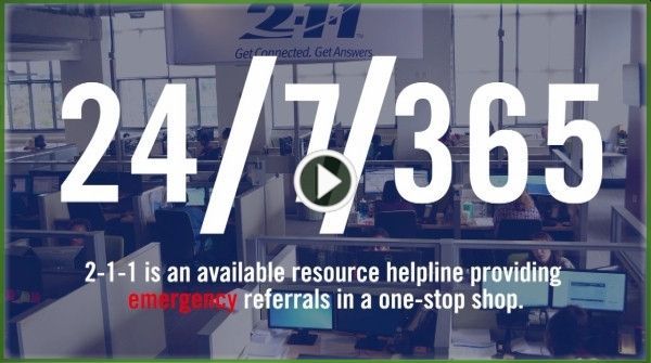 Call 2-1-1 Free Service Referral Center