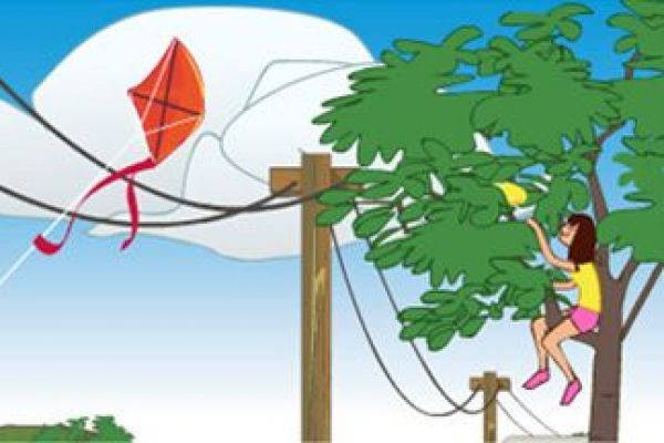 Electrical Safety Coloring Sheets and Activities for Children